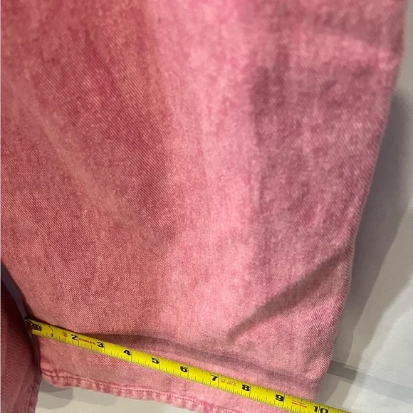 Pink Denim Jumpsuit - Picture 9 of 11